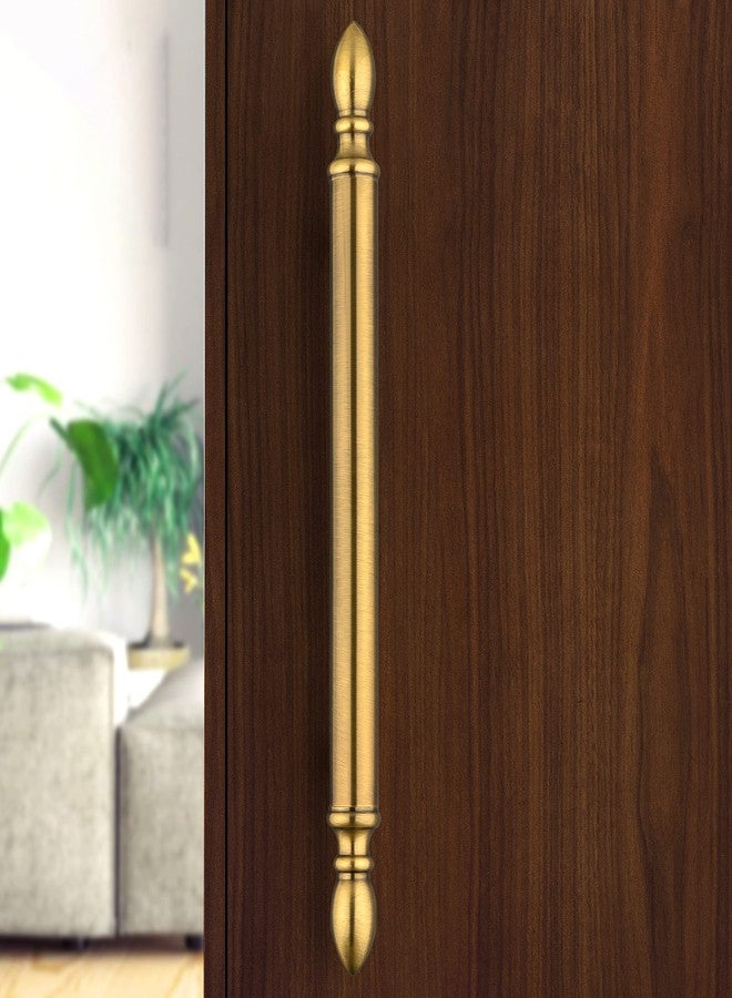 Plantex Altros Main Door Handle/14 Inch Door Handle for Main Door/Pull Push Antique Door Handle/Home & Door Decor/3 Years Warranty Pack of 1 (106, Brass Antique Finish) - Image 3